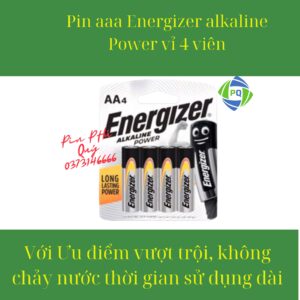 Pin aaa Energizer alkaline Power vỉ 4 viên